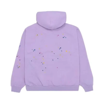 Sp5der Acai Hoodie Purple s