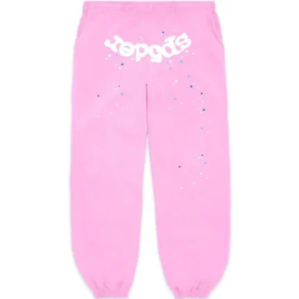 Sp5der Atlanta Sweatpants Pink