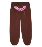 Sp5der Classic Sweatpant Brown