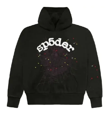 Sp5der Hoodie – Black Sp5der Hoodie – Black