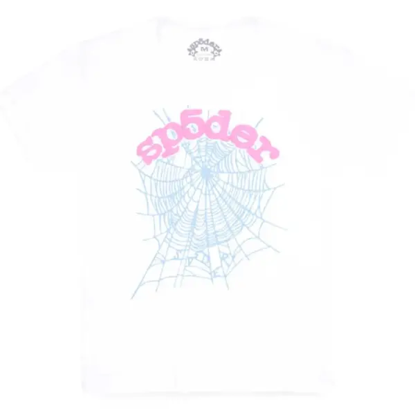 Sp5der OG Web Baby Tee White Sp5der OG Web Baby Tee White