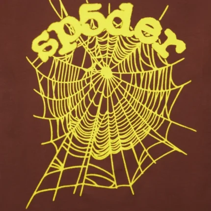 Sp5der OG Web Tee Brownsa