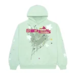 Sp5der SP5 Mint Hoodie