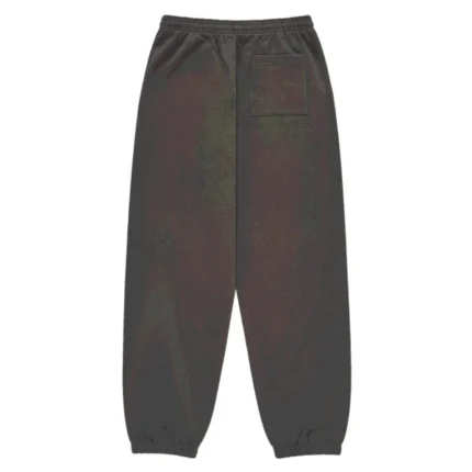 Sp5der Star Logo Sweatpants Charcoal Greens
