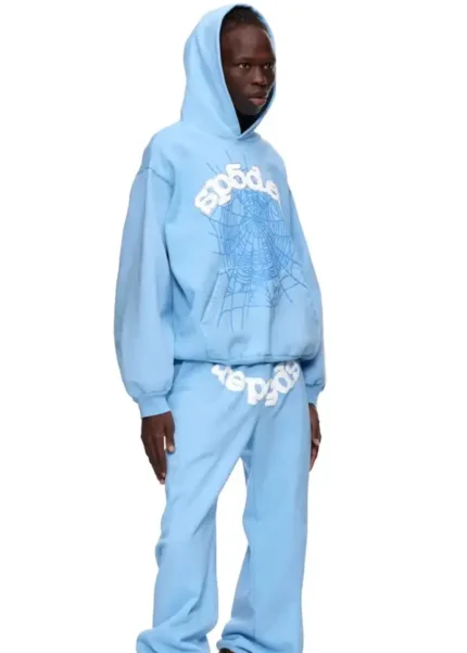Sp5der Worldwide Sweatpant Sky Blue s
